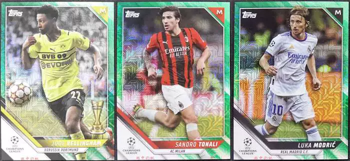 Футбольная карта Belinsol Tonali Modric 2022TOpps Limited 99 Edition Mojo складывающаяся японское издание