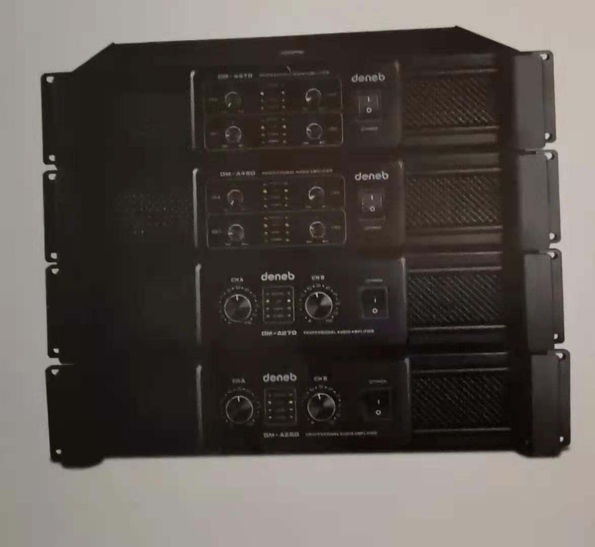 Power amplifier of 4X700W Stage Conference of Taiwan's Imperial Road DM-A470 Four Channels Power Amplifier 4X700W