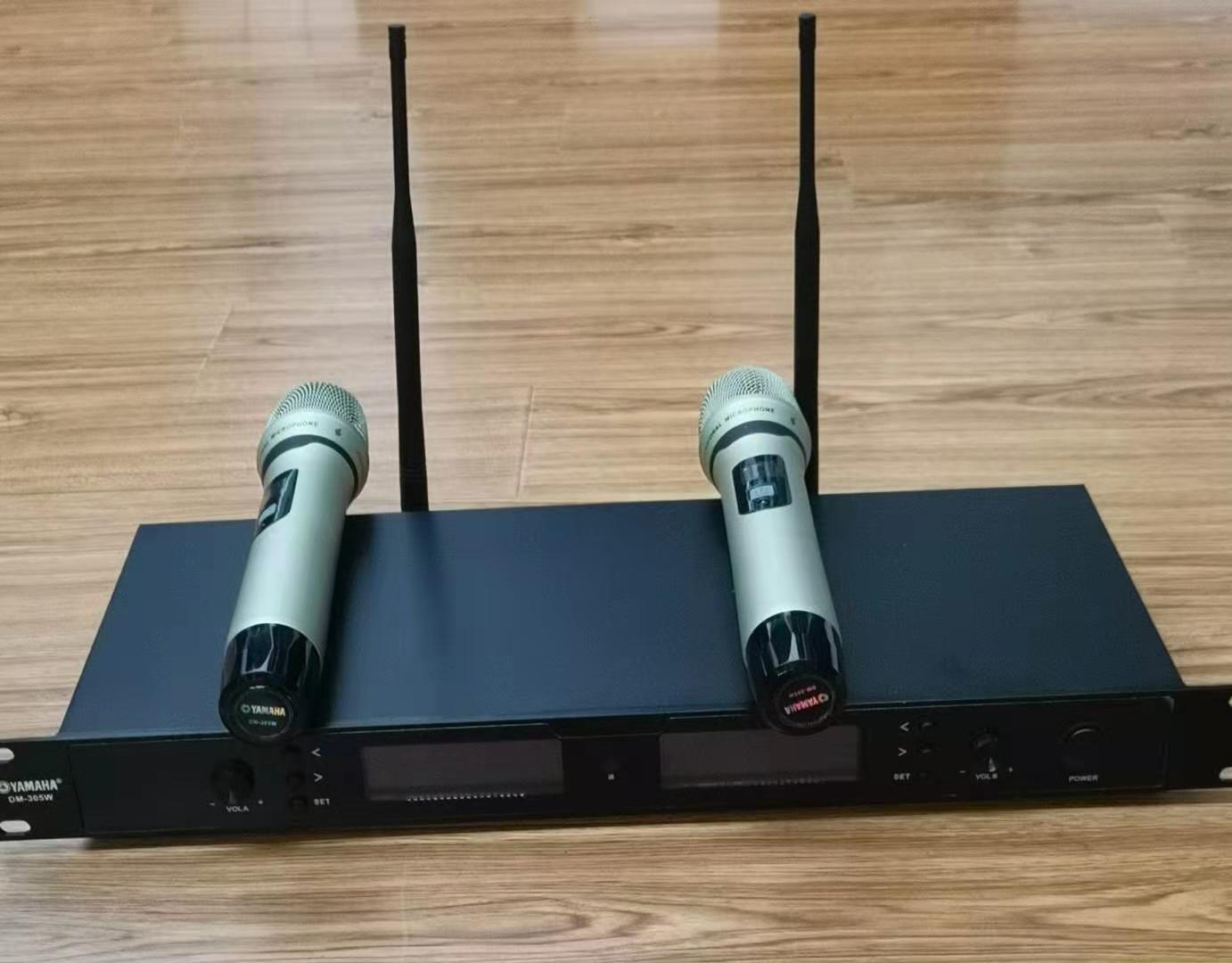 YAMAHA DM-305W finger wireless microphone U segment pair frequency microphone