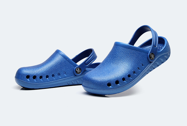 Dép sandal y tế trơn, chống trượt crocs,giày phẫu thuật Baotou