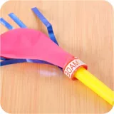 Воздушный шар, детский свисток, игрушка, детское вечернее платье, со звуком