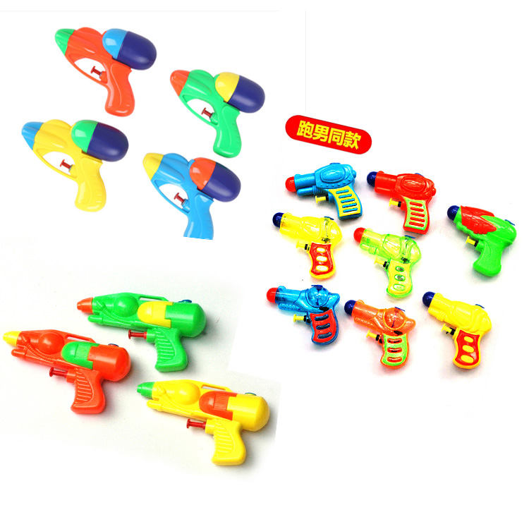 Summer kids baby beach water play toys Children's mini trumpet bath water gun water spray toy stall supply