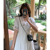 DALU sexy not vulgar lace backless kill skirt new dress 2020 ladies skirt send chest wrap