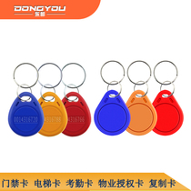 Door Ban Card Elevator Property Cell Key Authorisation Buckle Can Copy Card For Card ID Card ID Card IC Card Examination Attendance Card