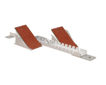 Aluminum alloy starter adjustable to the starter does not move allowing nail shoes