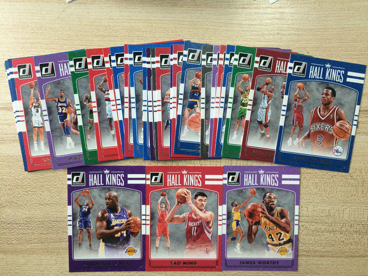 NBA star Carpanini 1617 donruss series HALL KINGS oil painting Tica full set and single card-Taobao