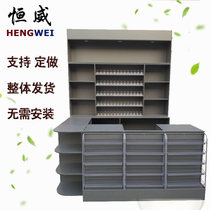 Set To Be Supermarket Smoke Wine Show Cabinet Wood Cashier Desk Drug Store Convenience Store Cigarette Show Shelf Accessories Automatic Cigarette Pushers