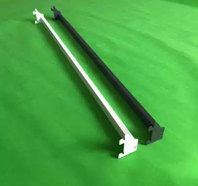Supermarket shelf supporting hanging bar square pass hook small beam Square pass white hanging beam Gray hanging bar