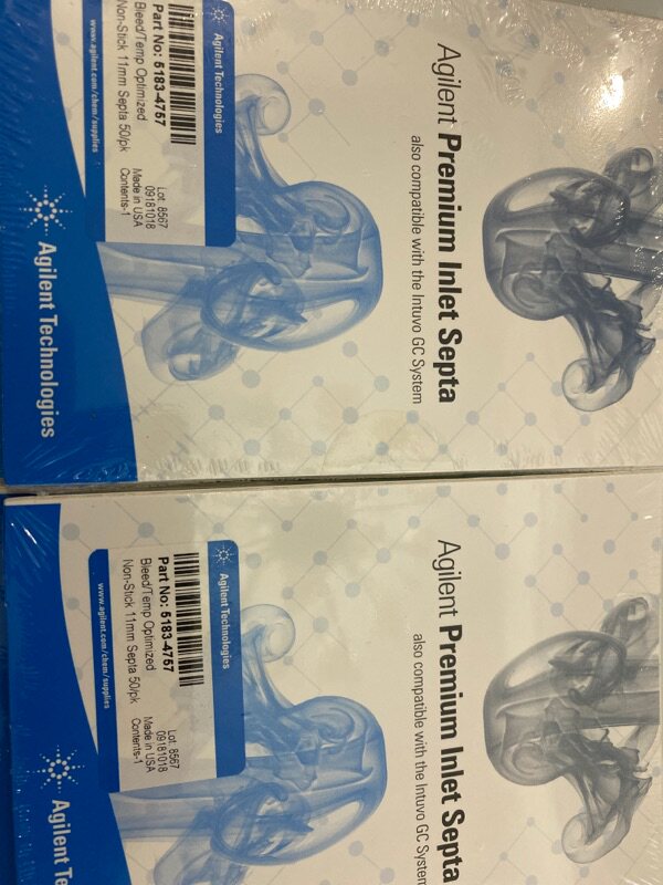 Agilent sample pad 5183 - 4757 11mm 50 packed sample pad high temperature resistant original package promotion