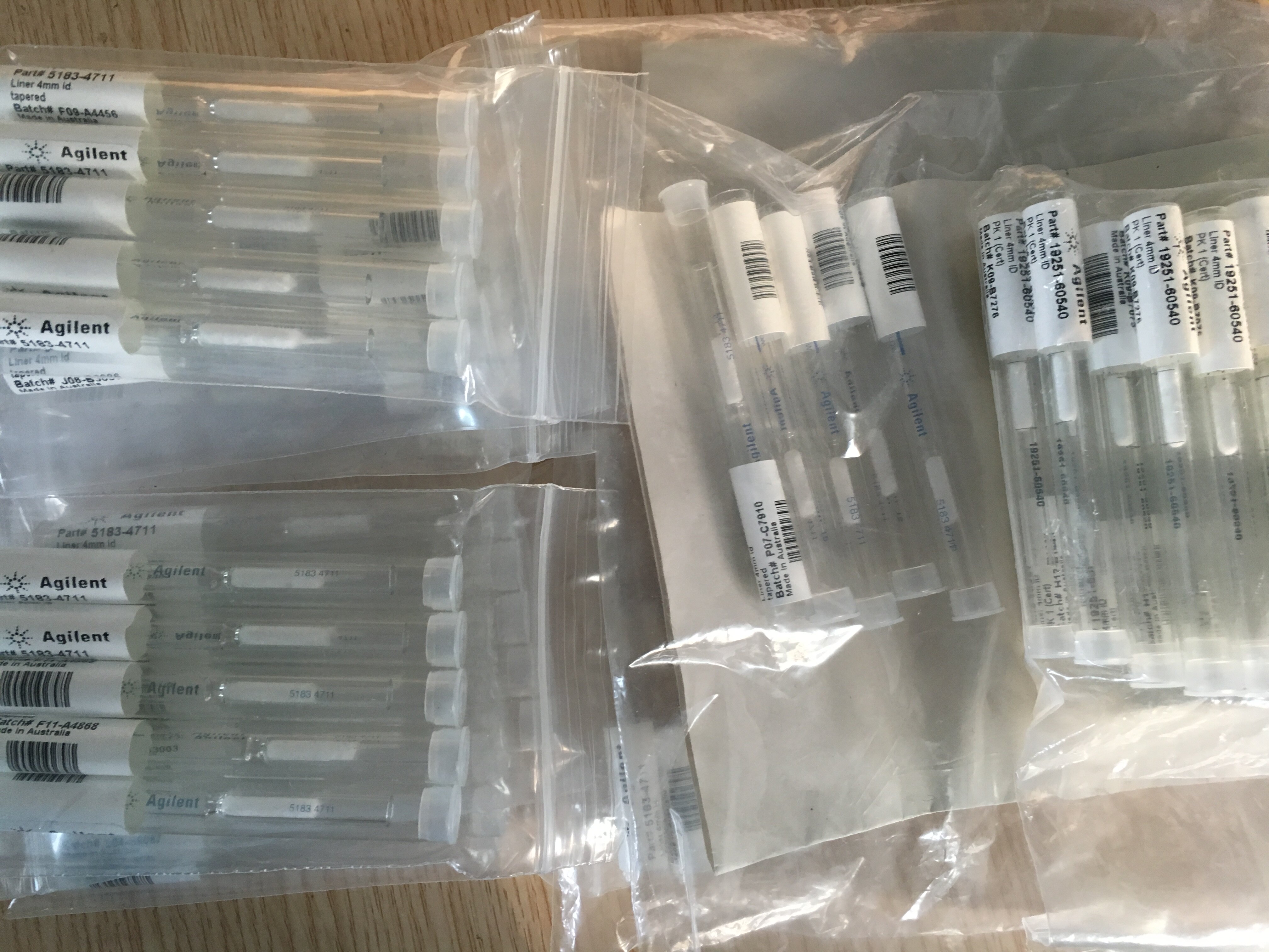 Agilent Liners 5183-4711 5062-3587 5183-4647 5181-3316 Original Promotion