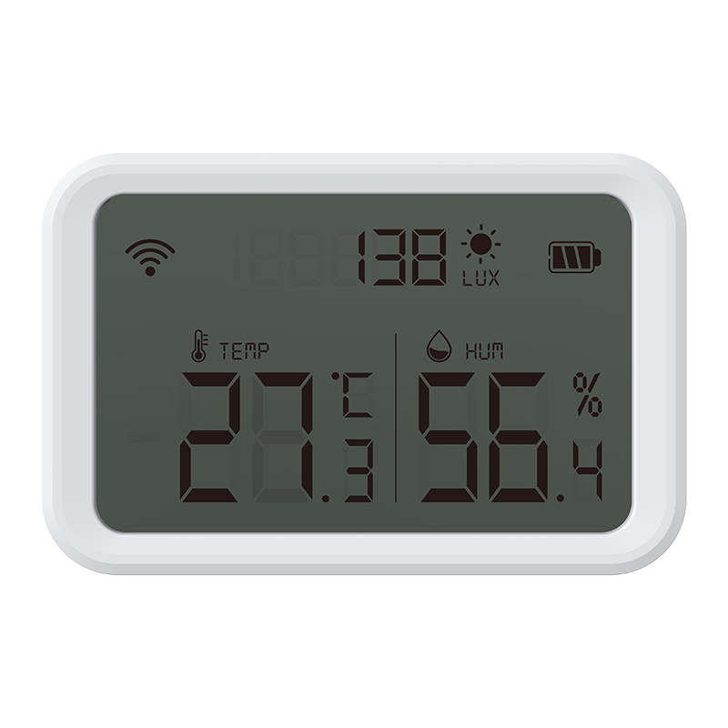 Tuya Eco ZigBee Smart Home APP Remote Control Smart Temperature and Humidity Sensor Display Temperature and Humidity