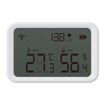 Tuya Eco ZigBee Smart Home APP Remote Control Smart Temperature and Humidity Sensor Display Temperature and Humidity