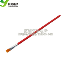 Red Rod Nylon Hair Oil Paint Brush Painting Pen Gouache Acrylic Paint Brush Set Brushes Oil Paint Brush