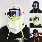 Шапка, удерживающий тепло шарф, ветрозащитная лыжная маска, зимняя удерживающая тепло кепка