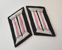 Original style Deutsche Armored Force Indian Silk Embroidery Clad Tank Soldier Wire Preparation Officer Leader