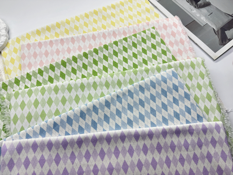 100% Cotton 8-Ounce Canvas High-Density Plaid Series Material for Bags, Tablecloths, Overalls, and Jackets 100% Cotton 8-Ounce Canvas High-Density Plaid Series Material for Bags, Tablecloths, Overalls, and Jackets