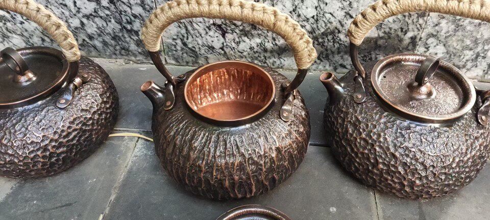 Pure copper handmade pot kettle