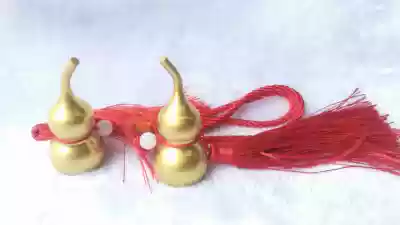 Copper gourd safe gourd evil gourd a pair of national