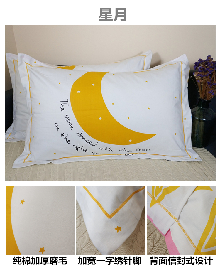 gối bông một cặp chà nhám dày có nghĩa là 100% cotton áo gối đơn gối tay 2 - Gối trường hợp gối lock&lock