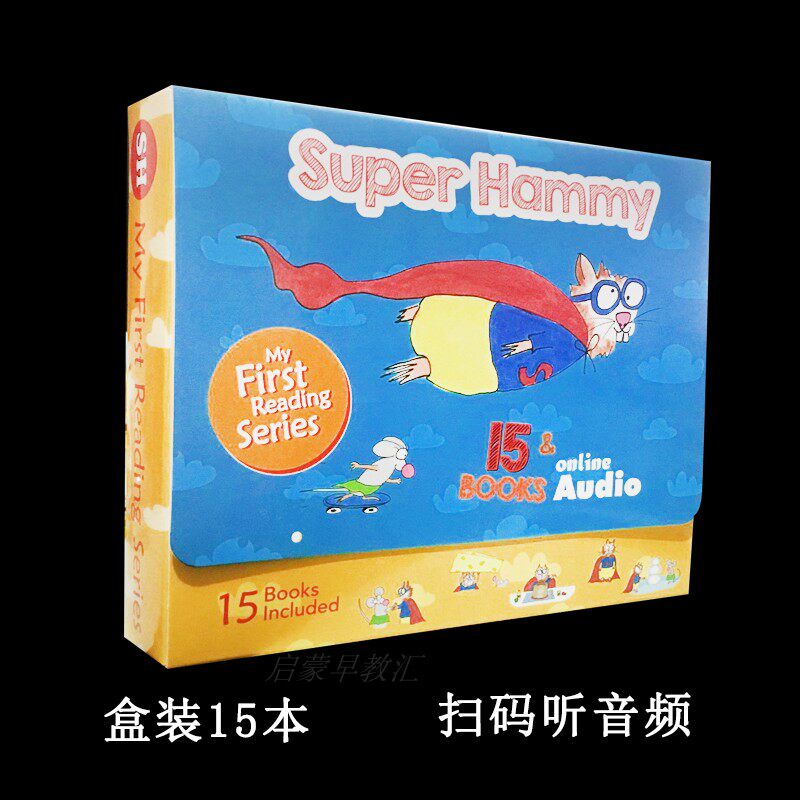 English Plover Stories Young Children Original 4-6-year-old Super Hammy Super Hennessy English Enlightenment English Storybook