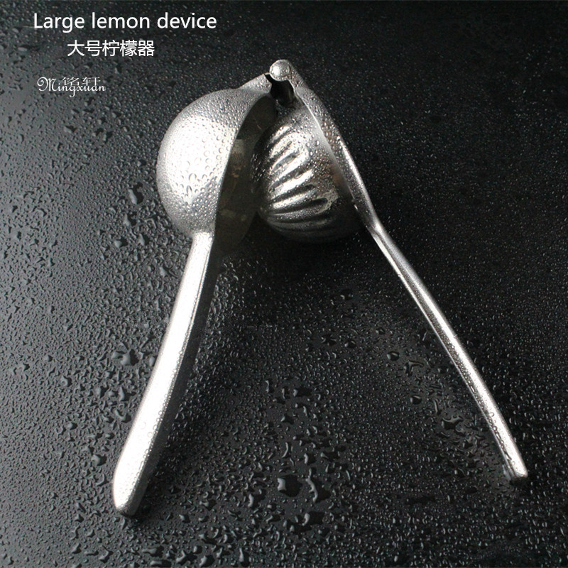Bar special lemon clip manual juicer Large stainless steel lemon clip juicer thickened orange clip