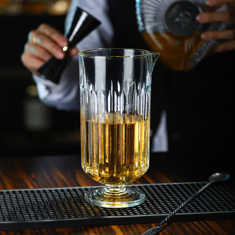 High foot wine mixing cup Japanese mixingglass bartender cocktail bartender