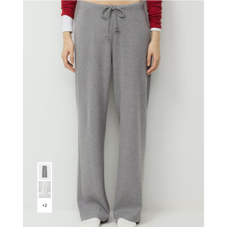 Directly Shipped from Canada: Aritzia Tailwind Women's Waffle Blend Straight-Leg Pants # 137374 Directly Shipped from Canada: Aritzia Tailwind Women's Waffle Blend Straight-Leg Pants # 137374