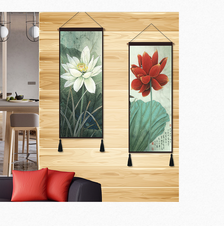 Phòng khách sơn trang trí hiện đại Trung Quốc sofa nền tường tấm thảm nhà hàng Bắc Âu tấm thảm ấm áp phòng ngủ đầu giường bạt - Tapestry 	thảm treo tường 3d