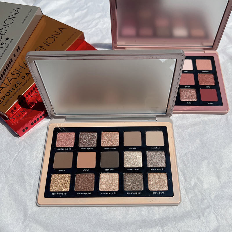 Natasha Denona Natasha 15 Color Eye Shadow disc nude color nude Rosary Bronze Cement Pan Glamour-Taobao