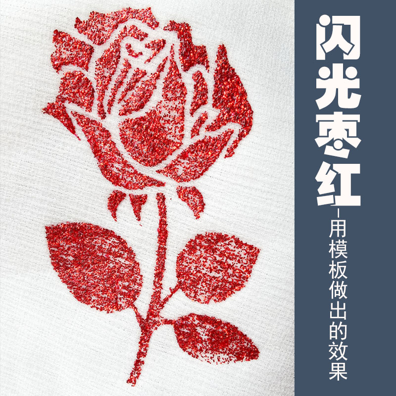 65ML six colour cards sparkling paint hand-painted shoes T-shirt clothes with water repellent not dropping color better than propylene to be environmentally friendly