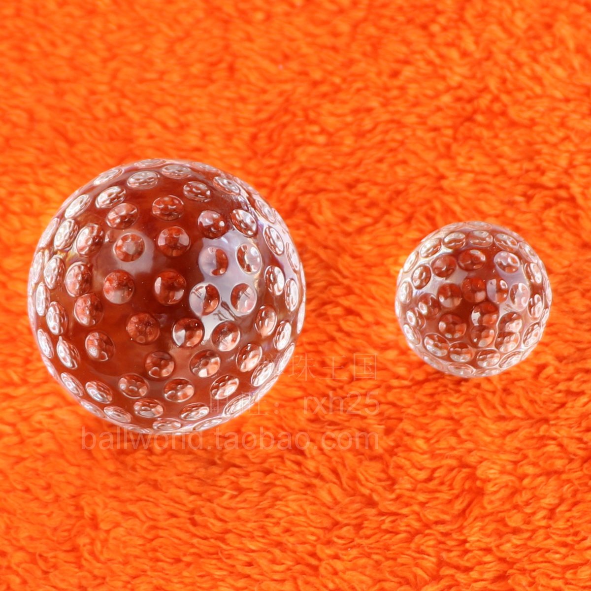 Colorless transparent crystal golf glass ball crystal craft decoration paperweight novelty gift