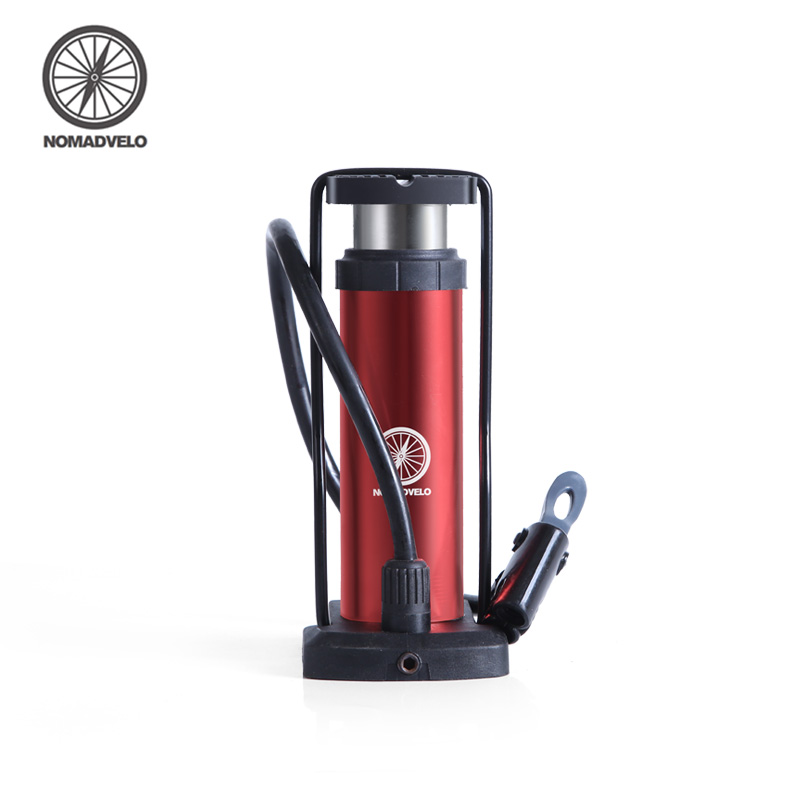 NOMAD bicycle pump foot-on air pump household bicycle American French mouth universal basketball portable air pump