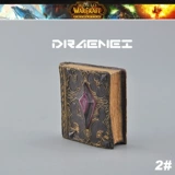 Подлинный объемный груз WOW World of Warcraft Dlaii Holy Knight Magic Book Model