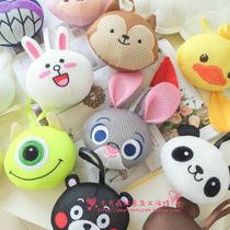 Cartoon bath ball bubble net bath toy Gemini Anpanman Monster University Kumamoto etc.
