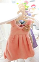Cute princess skirt hand towel super soft absorbent hanging small fresh towel hand cloth to send a small hanger