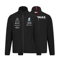 2022 new F1 racing suit Mercedes-Benz team jacket long-sleeved mens autumn and winter outdoor warm amg customized