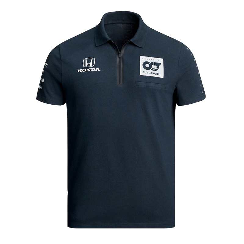 2020 f1 Toro Rosso team lapel POLO shirt racing suit short-sleeved spring and summer clothes men's car overalls