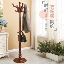 Solid Wood Floor Cloister Hood Bedroom Hanger Wooden Vertical Hotel Creative Modern Office Minima Room Plus Coarse