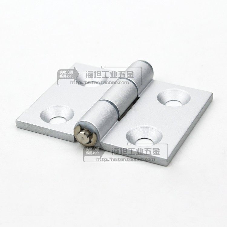 Hinges for aluminum alloy profiles Cabinet door industrial hardware AKQ01-G-Z-6247 fixed exterior Y hinge