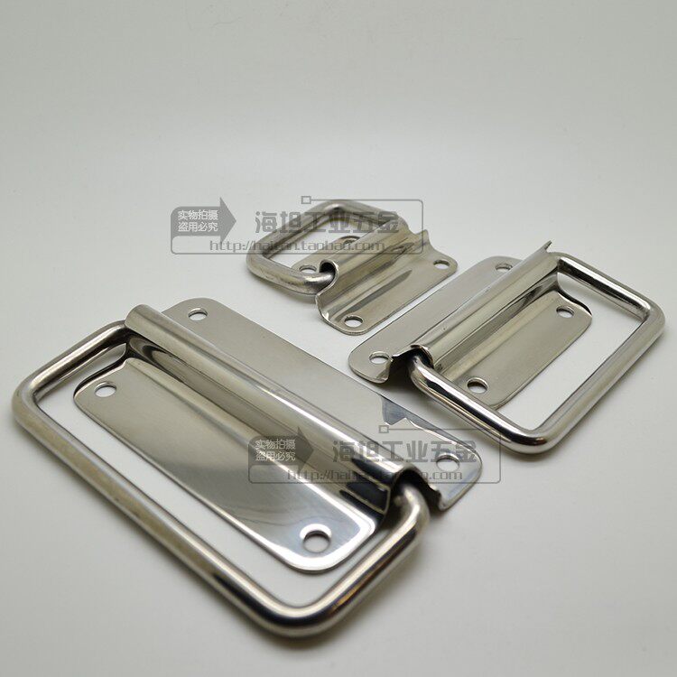 Stainless steel kitchen equipment handle, folding handle, movable handle, small handle, toolbox handle 304#