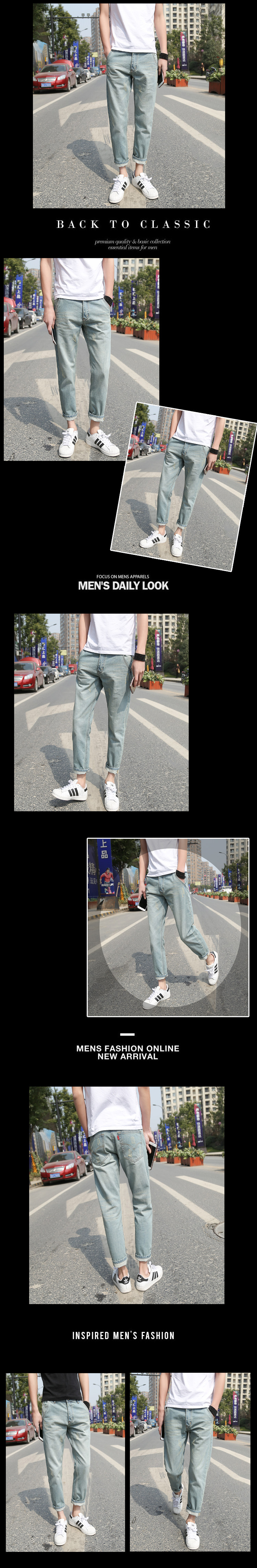 Jeans pour adolescent Sarouel en coton pour automne - Ref 1462247 Image 10
