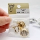 Золотой, 20mm, 1 пары