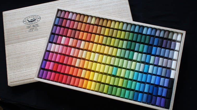 Japan Kyoto Gondola pastel pastel color bar set BJD makeup can be used to dye hair stick water-soluble bright