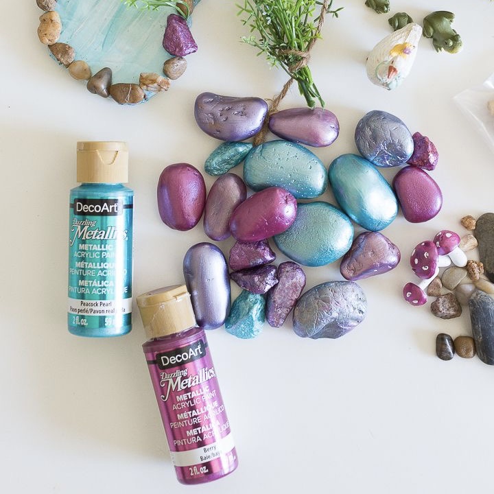 American Deco Art Import Metal Color Pearl Color Acrylic DA Paint Propylene Two Rose Gold Retro Gold