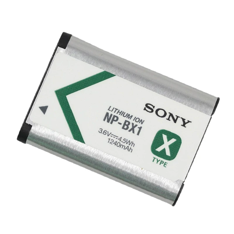 Оригинальная батарея Sony NP-BX1 RX100 m7 m5m4 черная карта RX1R2 HX400 ZV-1 wx350