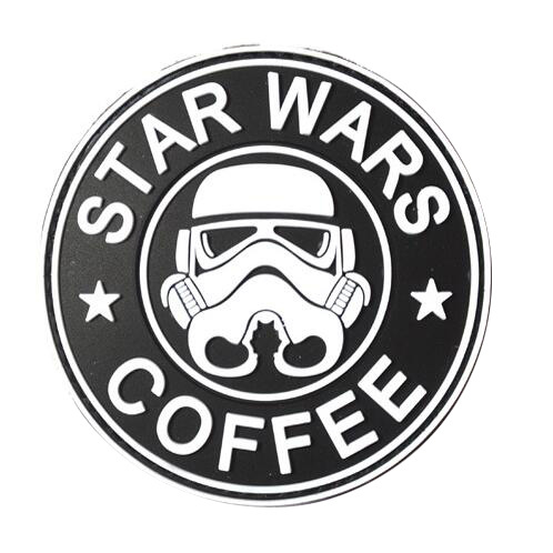 Star Wars Huy Hiệu Delta Badge Logo K9 Dog Claw Sticker PVC Chống Thấm Nước Ma Thuật Sticker miếng dán áo
