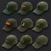 Army green velcro baseball cap Tactical cap Summer outdoor visor Army fan training camouflage cap