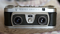 英国乌雷 wray 35 F4 双镜头 stereo graphic 立体相机 3D