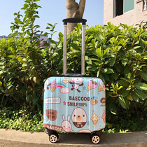 Small luggage female 18 inch mini universal wheel trolley case fashion 16 inch boarding password box male suitcase