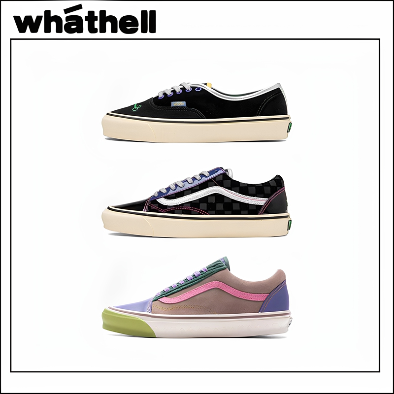 Feature X Vans Authentic Lx Sinners Club Part 2 Comfortable Low-Top Sneakers